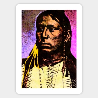 Satanta Kiowa War Chief Sticker